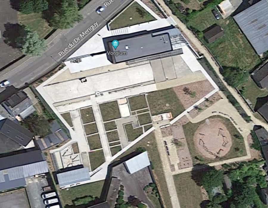 photo aérienne site